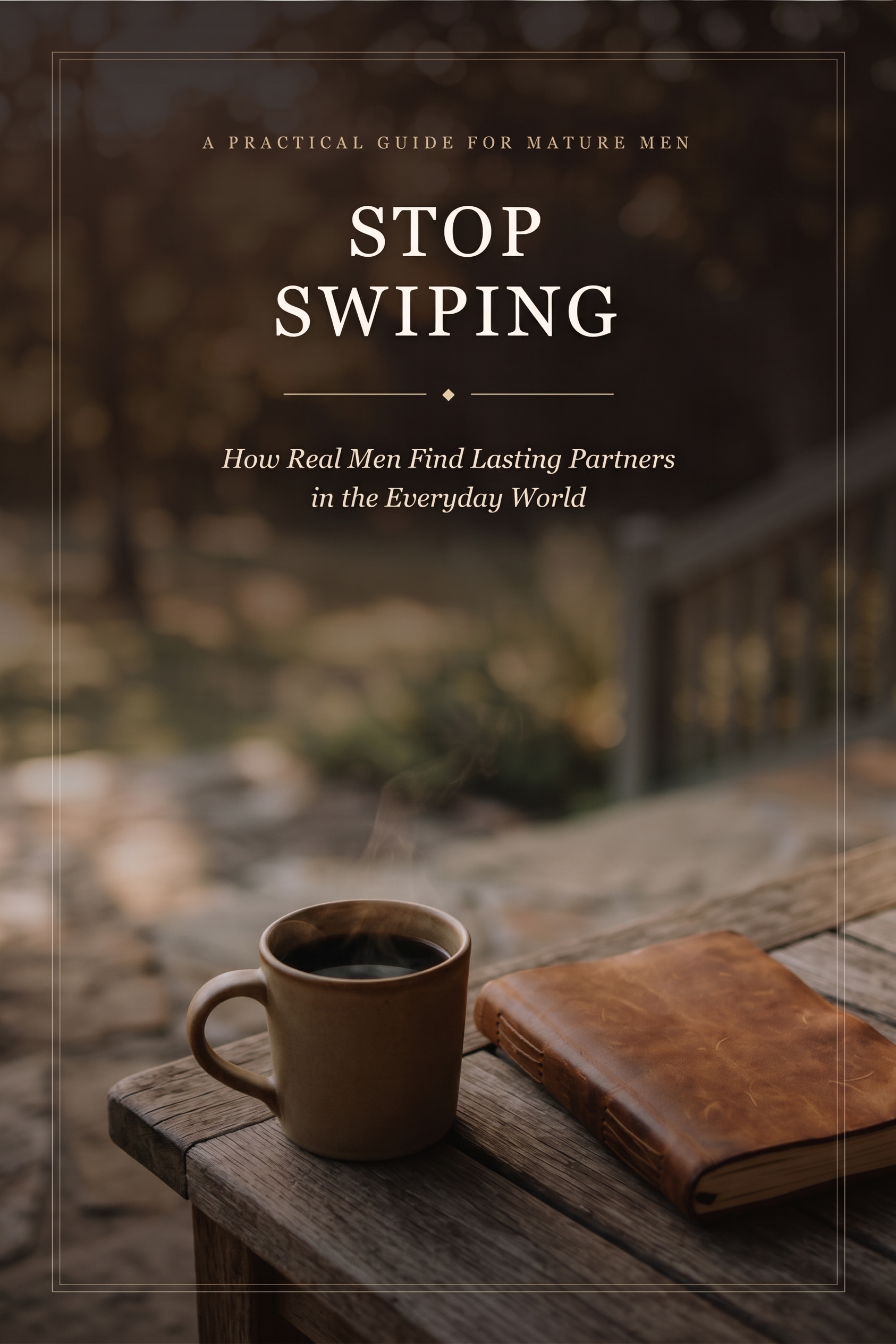 Book cover of STOP SWIPING: How Real Men Find Lasting Partners in the Everyday World (Texas Edition)